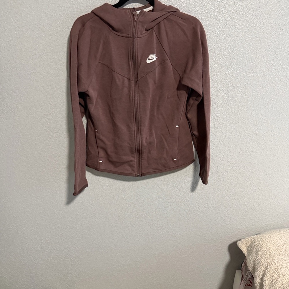 Nike Mauve Zip-Up Hoodie